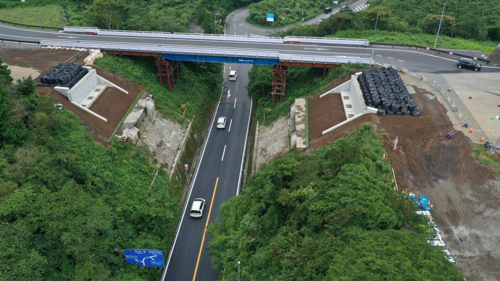 平成29年度伊豆スカイライン橋梁架替工事（十国橋）に伴う下部工工事